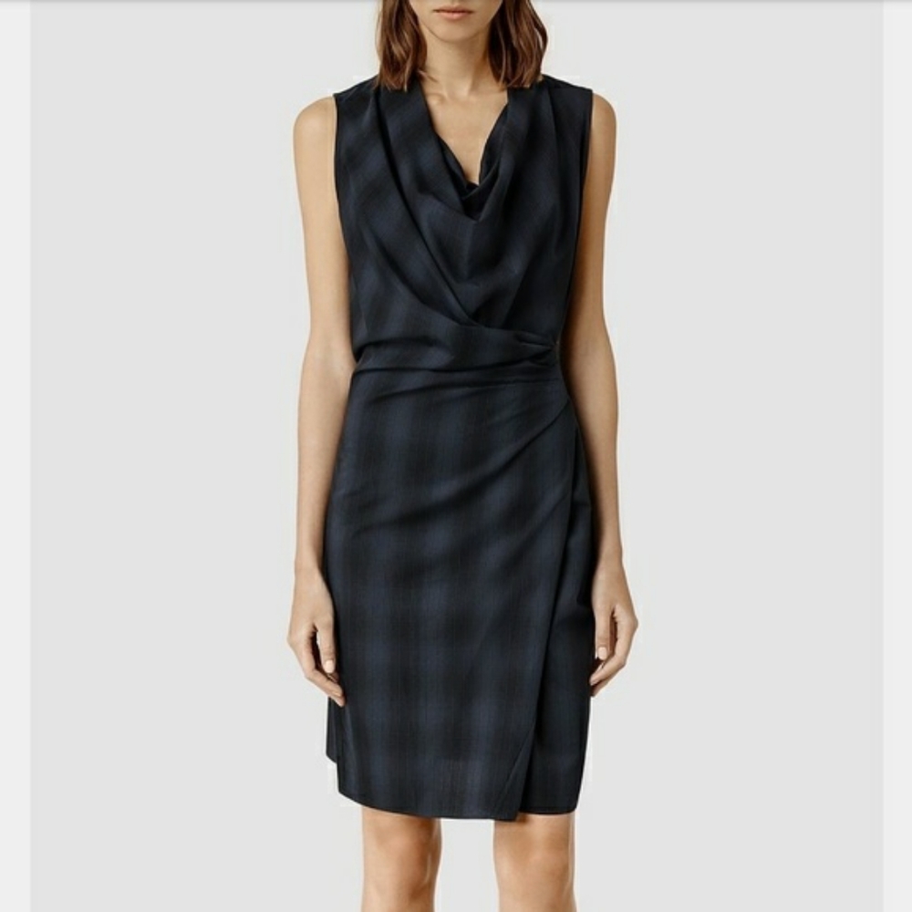 Allsaints Liebe Check Dress